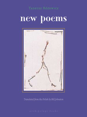 cover image of new poems